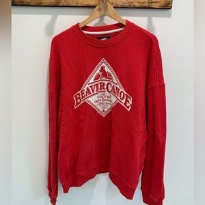Roots Beaver Canoe sweatshirt